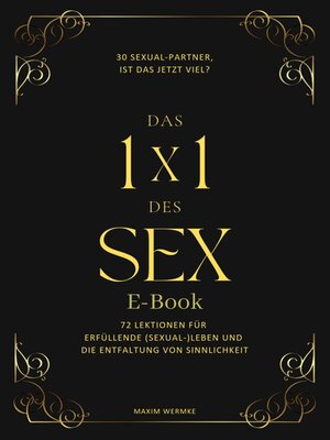 cover image of Das 1x1 des Sex